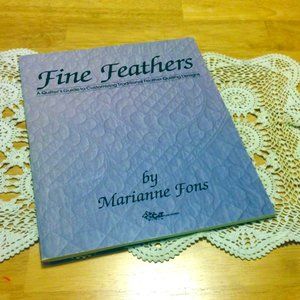 Quilting - Vintage Fine Feathers, Traditional Feather Quilting Design